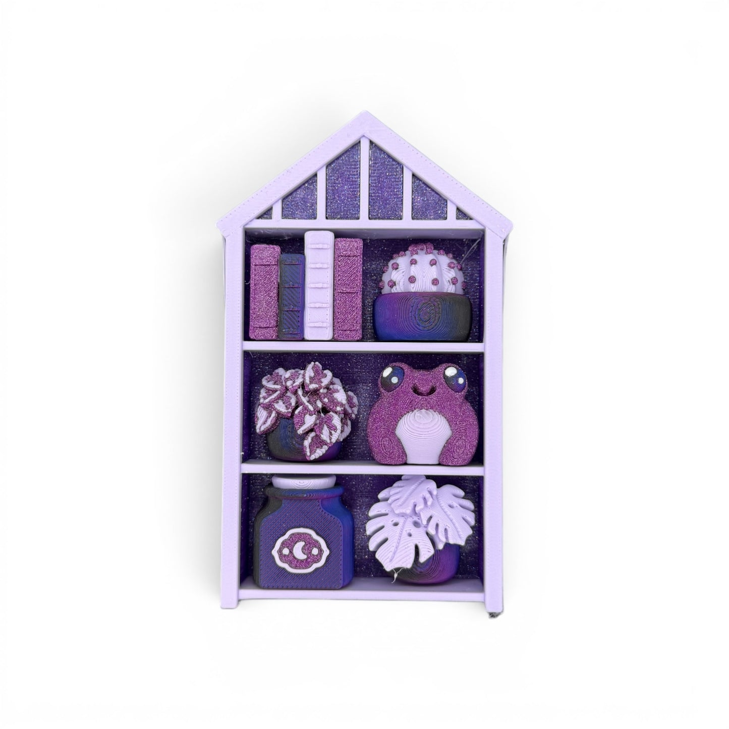 *LIVE PICK ONLY ORDERS* Bookcase Clicker Mini 3D Printed Fidget Bookshelf
