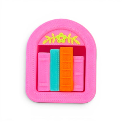 *LIVE PICK ONLY ORDERS* Bookcase Clicker Mini 3D Printed Fidget Bookshelf