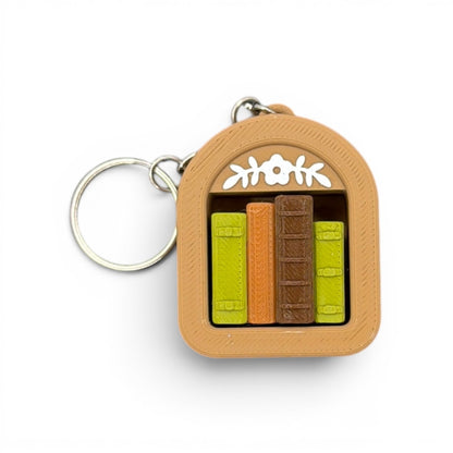*LIVE PICK ONLY ORDERS* Bookcase Clicker Mini 3D Printed Fidget Bookshelf