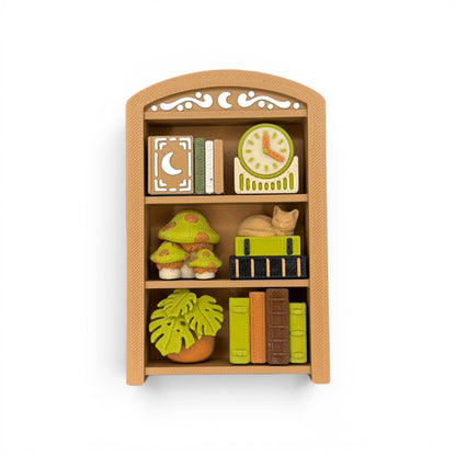 *LIVE PICK ONLY ORDERS* Bookcase Clicker Mini 3D Printed Fidget Bookshelf
