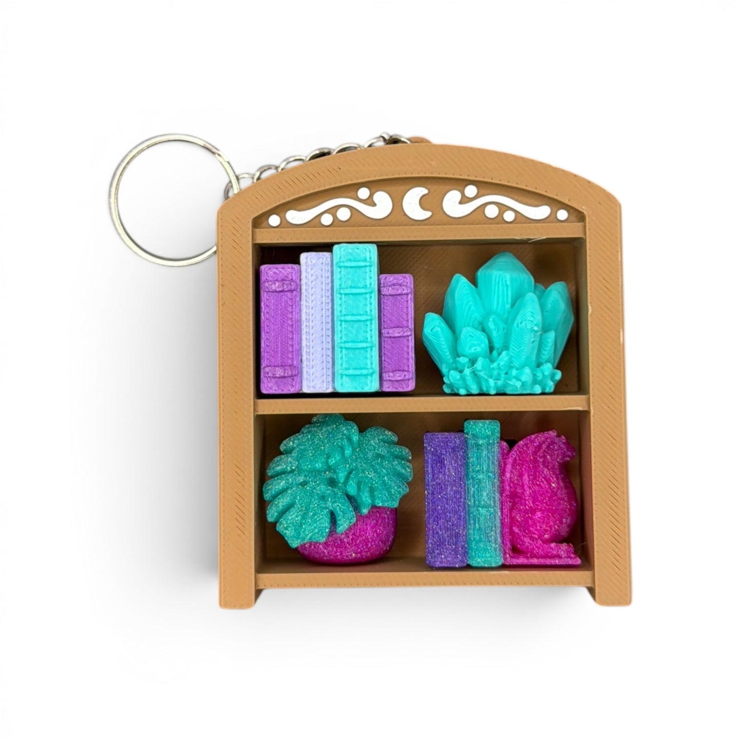 *LIVE PICK ONLY ORDERS* Bookcase Clicker Mini 3D Printed Fidget Bookshelf