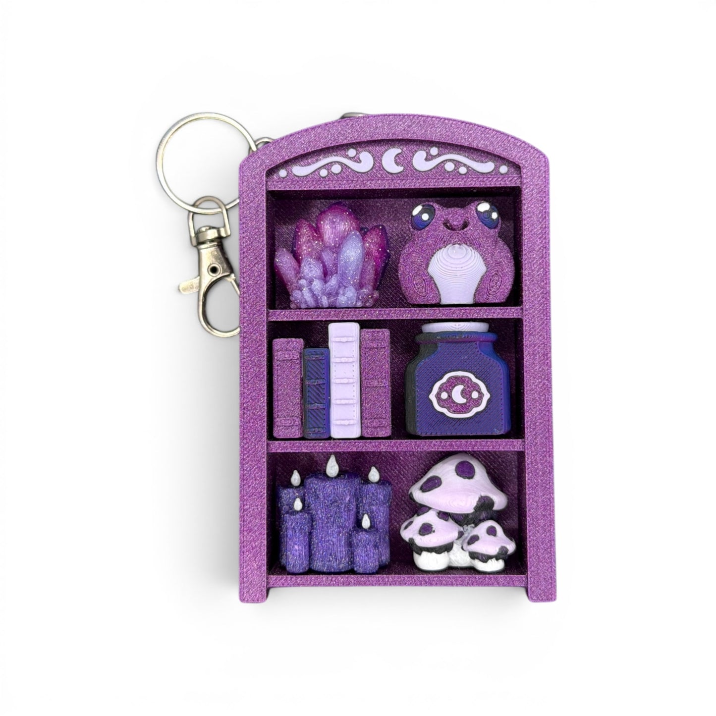 *LIVE PICK ONLY ORDERS* Bookcase Clicker Mini 3D Printed Fidget Bookshelf