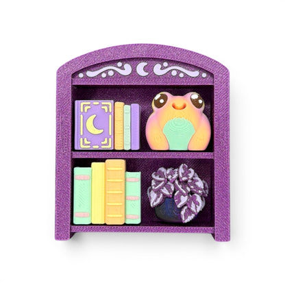 *LIVE PICK ONLY ORDERS* Bookcase Clicker Mini 3D Printed Fidget Bookshelf