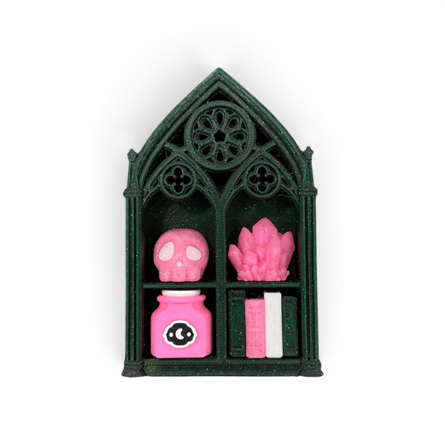 *LIVE PICK ONLY ORDERS* Bookcase Clicker Mini 3D Printed Fidget Bookshelf