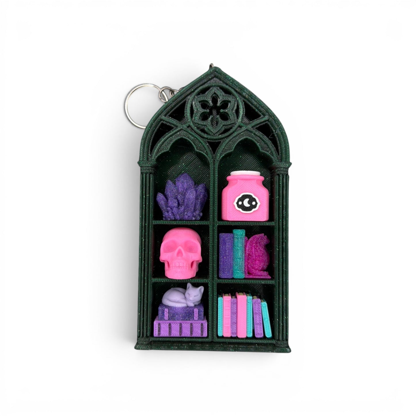 *LIVE PICK ONLY ORDERS* Bookcase Clicker Mini 3D Printed Fidget Bookshelf