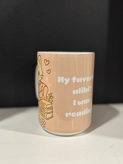 15 oz Bookish Ceramic Mugs — Original Designs by Author & Artist Wendy Owens