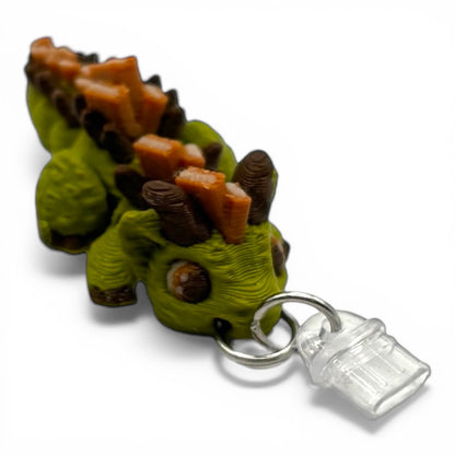 Book Dragon Charm Straps & Dust Plugs  - Cute 3d printed Charms for Kindles, E-Reader, Phones, etc
