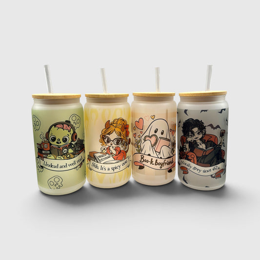 Spooky Bookish Drink Ware — Limited Time Availability