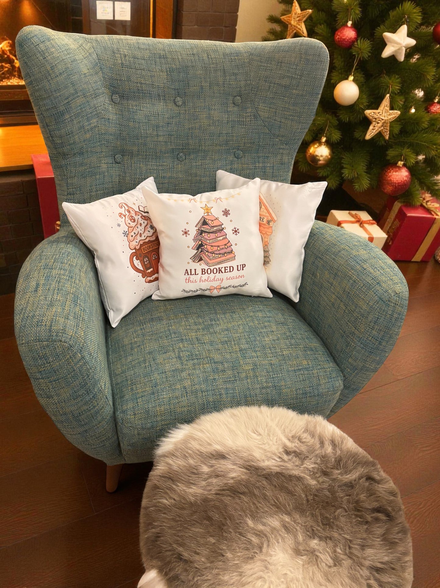 Bookish 13x13 inch pillow case - multiple options