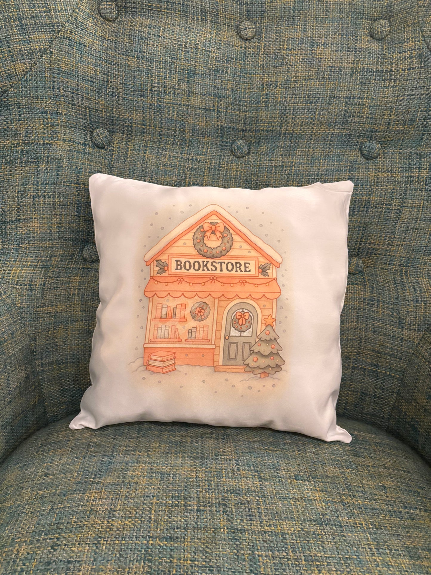 Bookish 13x13 inch pillow case - multiple options