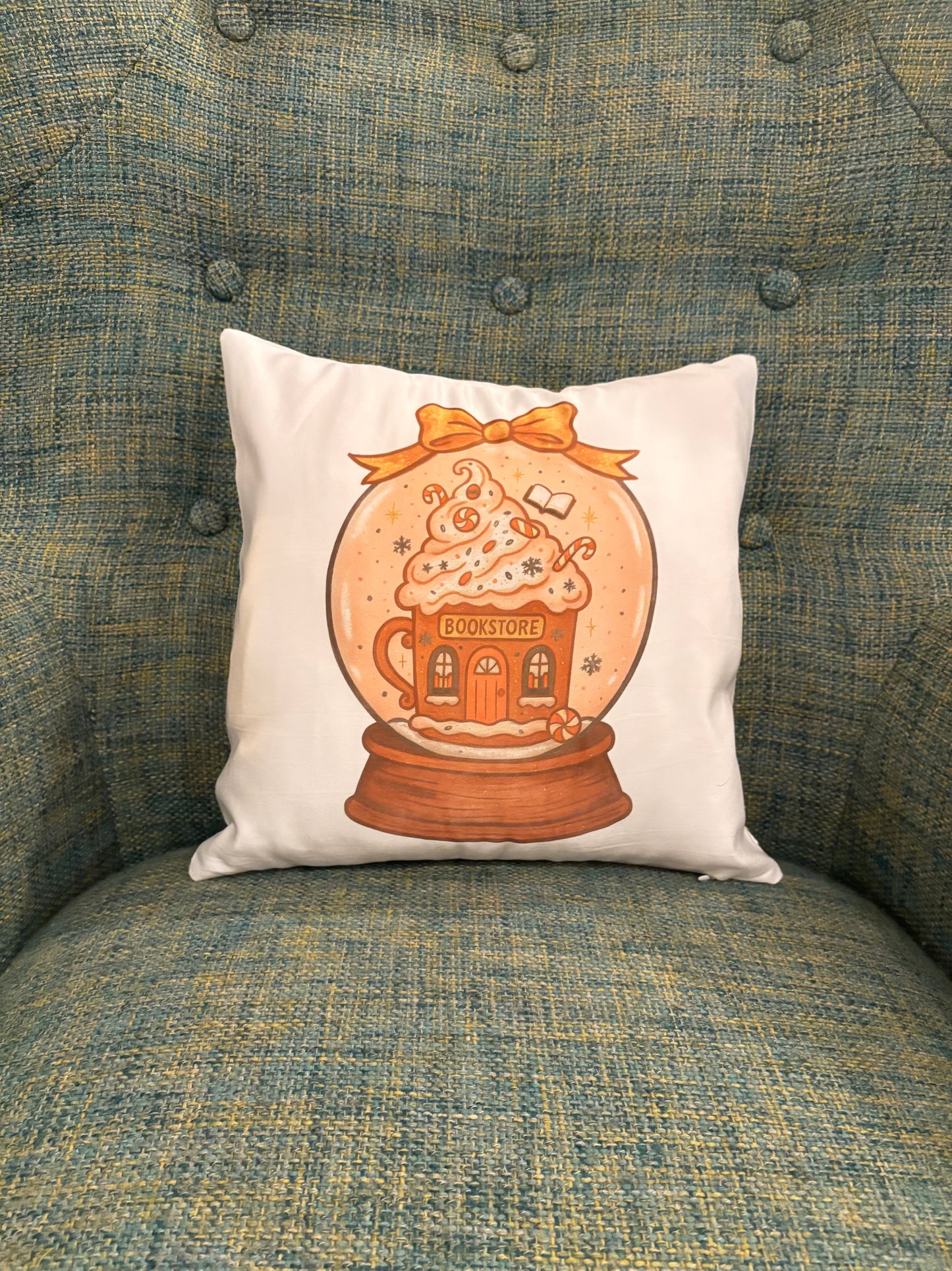 Bookish 13x13 inch pillow case - multiple options