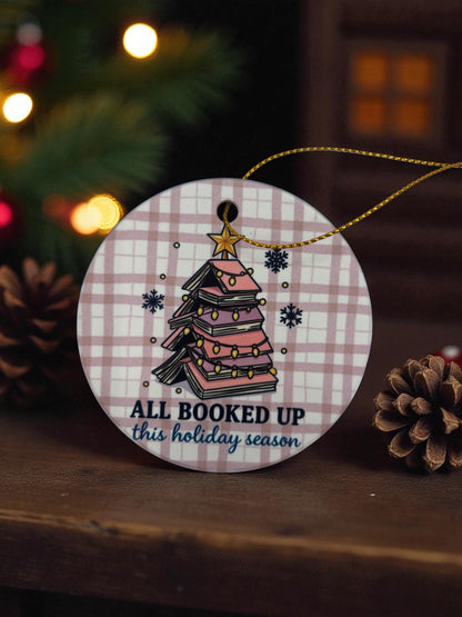 3 inch porcelain holiday ornaments designed by Wendy Owens