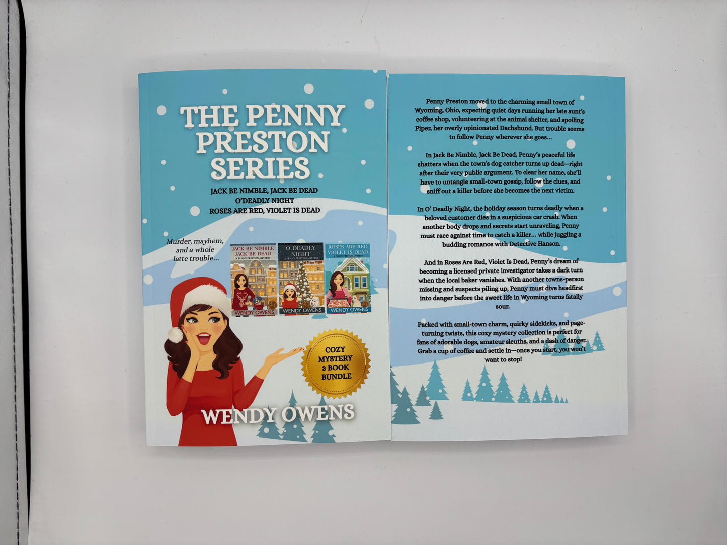 Penny Preston Omnibus Cozy Mystery 3 book bundle in one paperback
