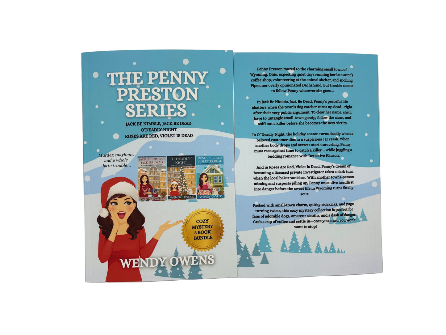 Penny Preston Omnibus Cozy Mystery 3 book bundle in one paperback