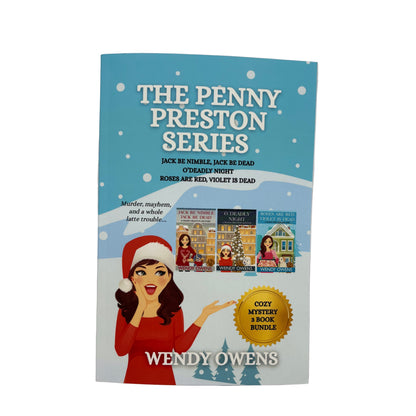 Penny Preston Omnibus Cozy Mystery 3 book bundle in one paperback