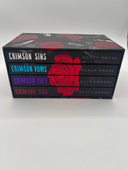 (Pre-Order)Crimson Special Editions Hardback Foiled & Sprayed Edge Box Set