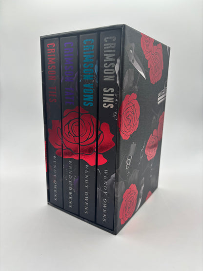 (Pre-Order)Crimson Special Editions Hardback Foiled & Sprayed Edge Box Set