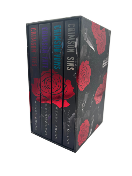 Dark Mafia Crimson Special Editions Hardback Foiled & Sprayed Edge Box Set