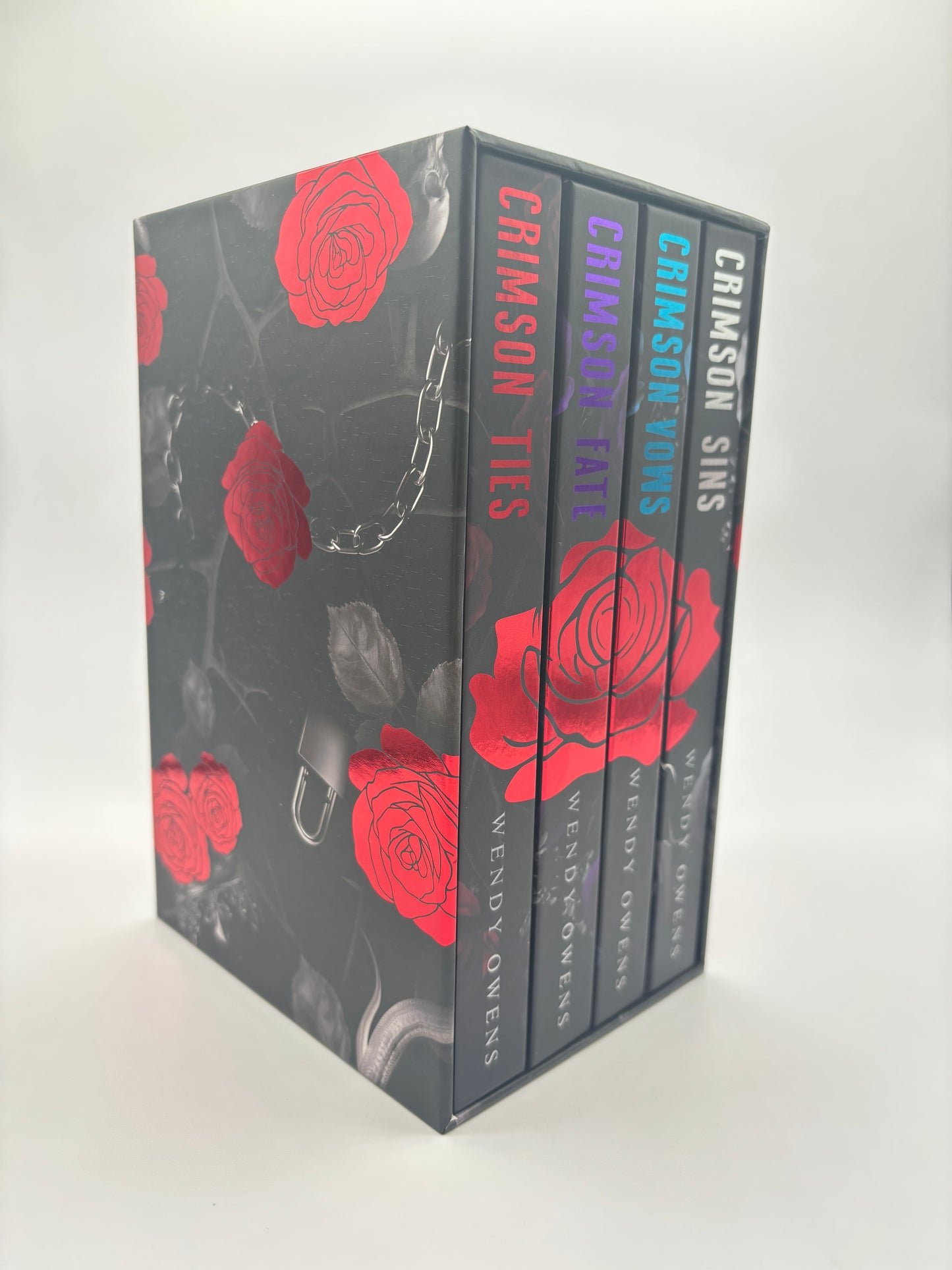 (Pre-Order)Crimson Special Editions Hardback Foiled & Sprayed Edge Box Set