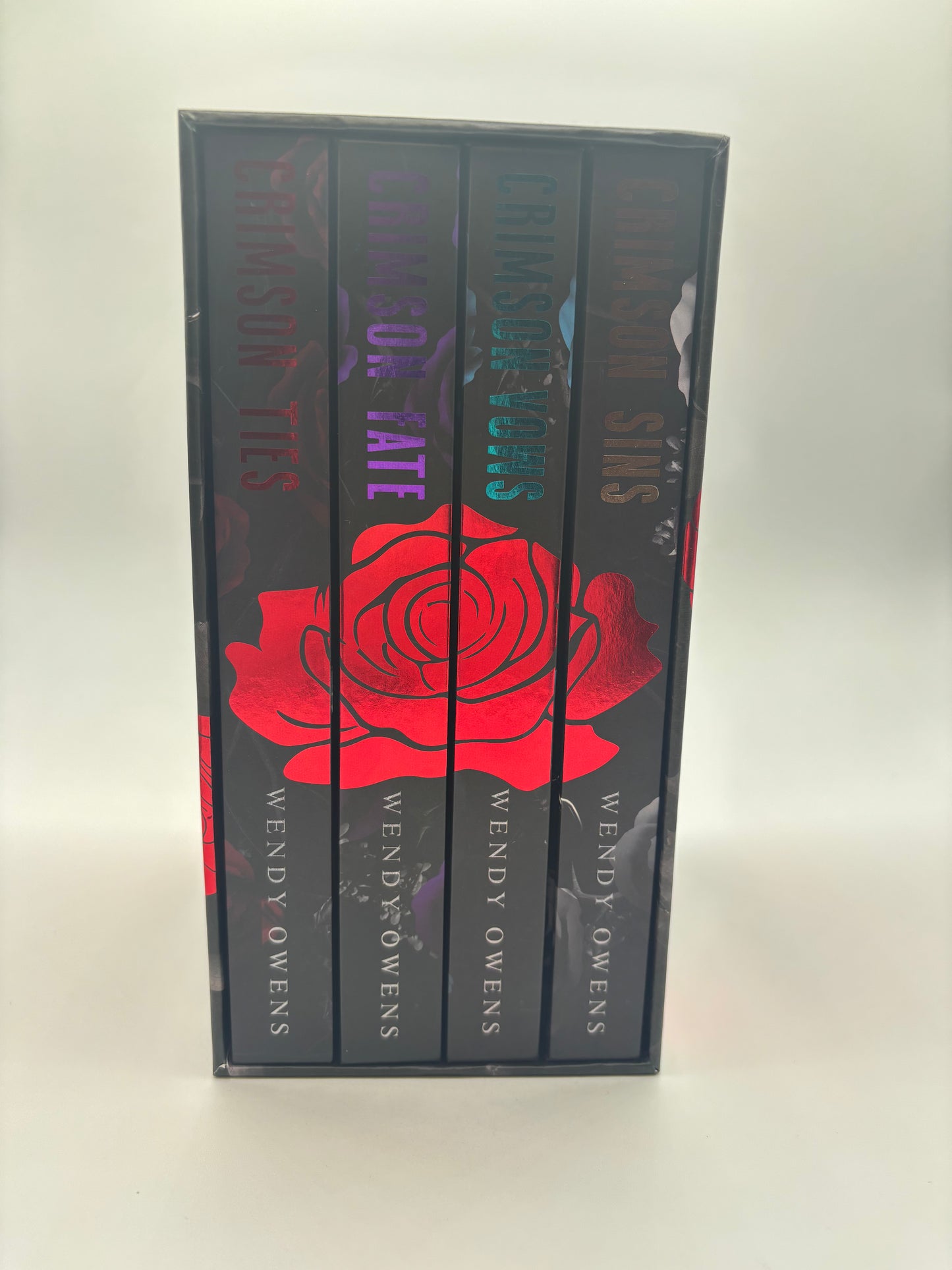 (Pre-Order)Crimson Special Editions Hardback Foiled & Sprayed Edge Box Set