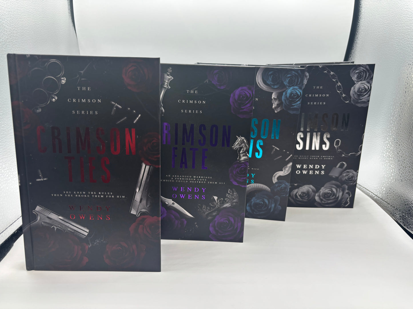 (Pre-Order)Crimson Special Editions Hardback Foiled & Sprayed Edge Box Set