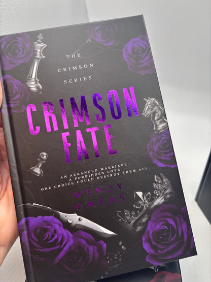 (Pre-Order)Crimson Special Editions Hardback Foiled & Sprayed Edge Box Set