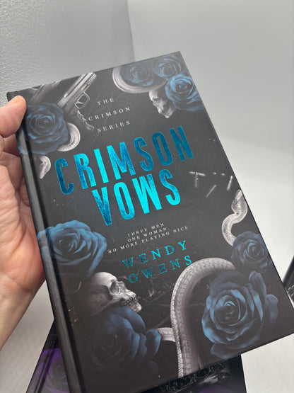 (Pre-Order)Crimson Special Editions Hardback Foiled & Sprayed Edge Box Set