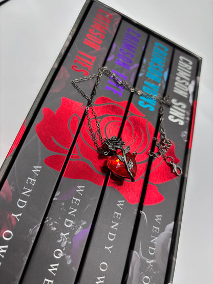 (Pre-Order)Crimson Special Editions Hardback Foiled & Sprayed Edge Box Set