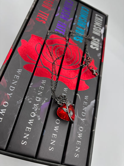 (Pre-Order)Crimson Special Editions Hardback Foiled & Sprayed Edge Box Set