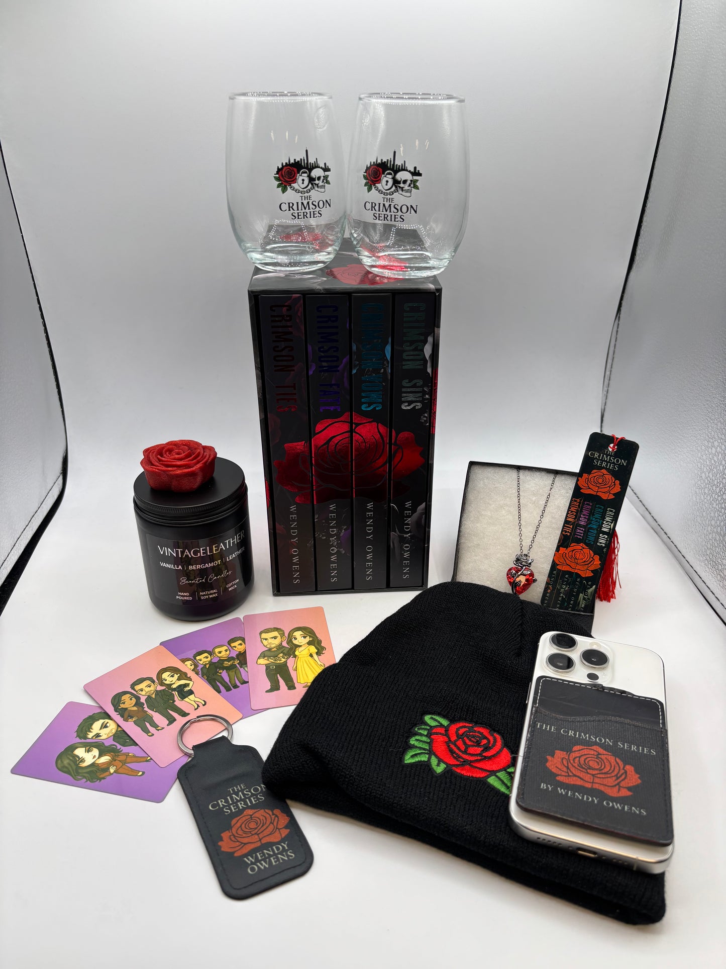 (Pre-Order)Crimson Special Editions Hardback Foiled & Sprayed Edge Box Set