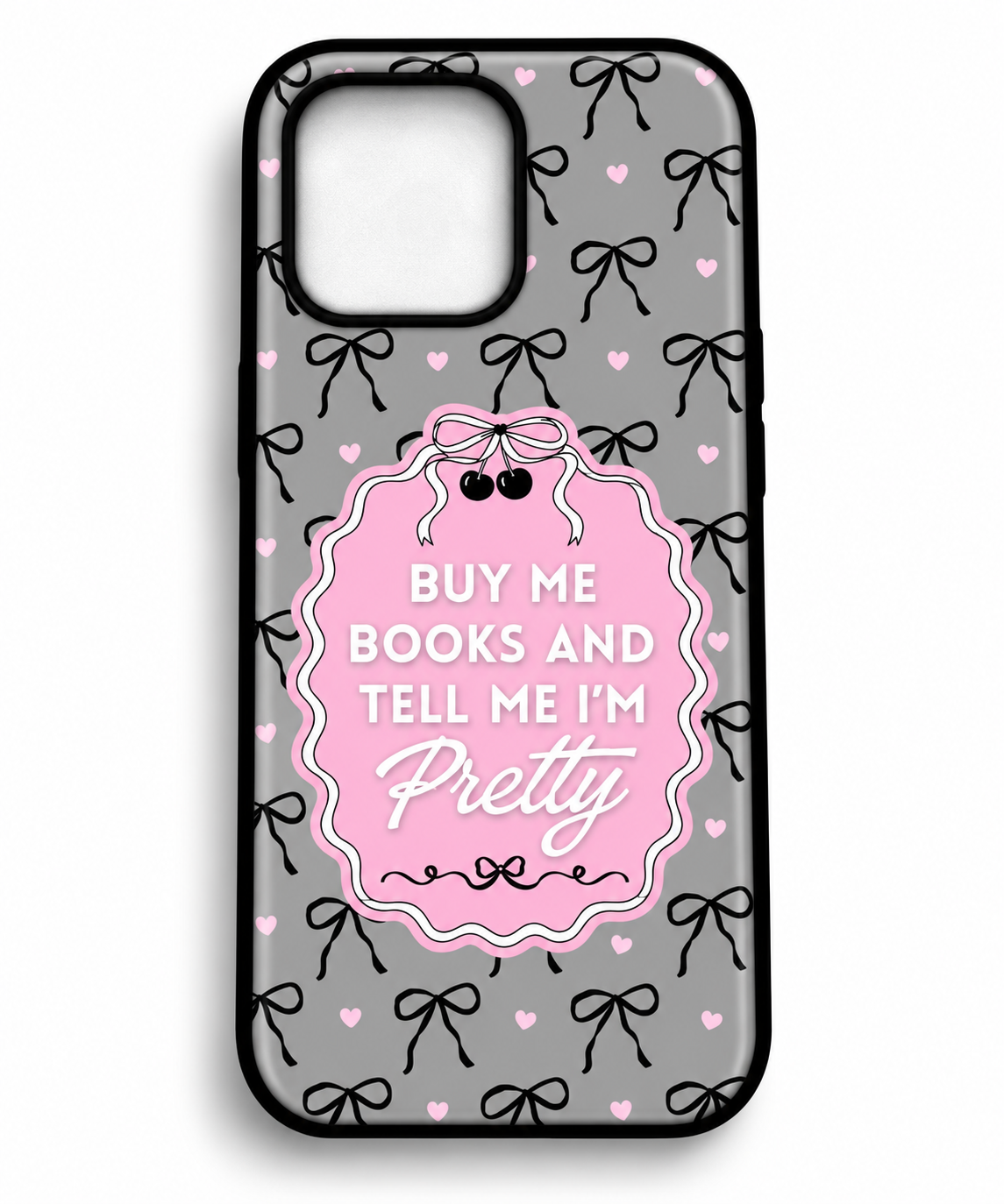 Sayings for Book Lovers Phone Case| BookTok Aesthetic | Reader Gift | Wireless Charging Compatible | Designs by Wendy Owens  iPhone 13 through 17 Pro Max & Air and Samsung Galaxy and Pixel