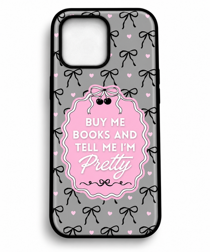 Sayings for Book Lovers Phone Case| BookTok Aesthetic | Reader Gift | Wireless Charging Compatible | Designs by Wendy Owens  iPhone 13 through 17 Pro Max & Air and Samsung Galaxy and Pixel