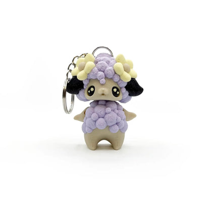 3D Printed Adorably Spooky and Cute Keychains | Kawaii Goth Accessories