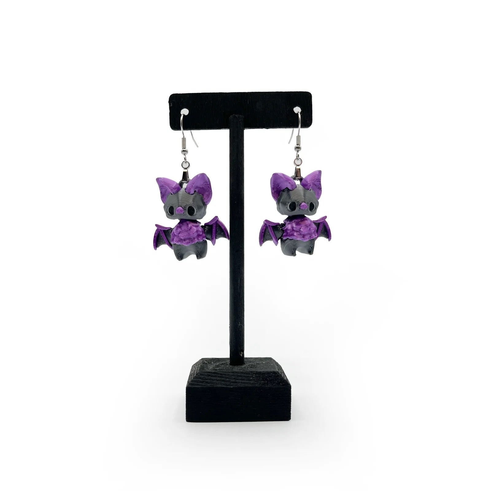 Cute 3D Printed Earrings – Bookish & Kawaii Dangle Charms – view 21