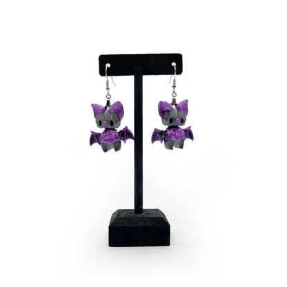 Cute 3D Printed Earrings – Bookish & Kawaii Dangle Charms – view 21