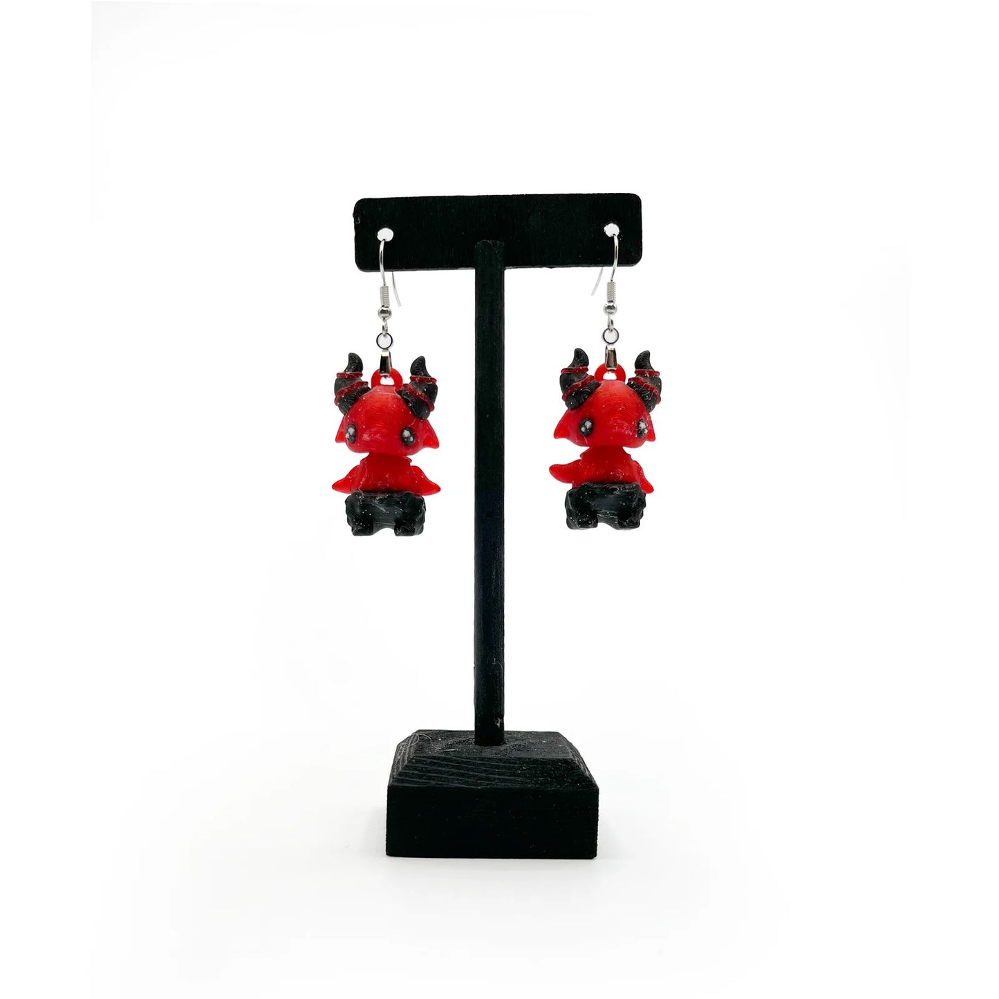 Cute 3D Printed Earrings – Bookish & Kawaii Dangle Charms – view 63