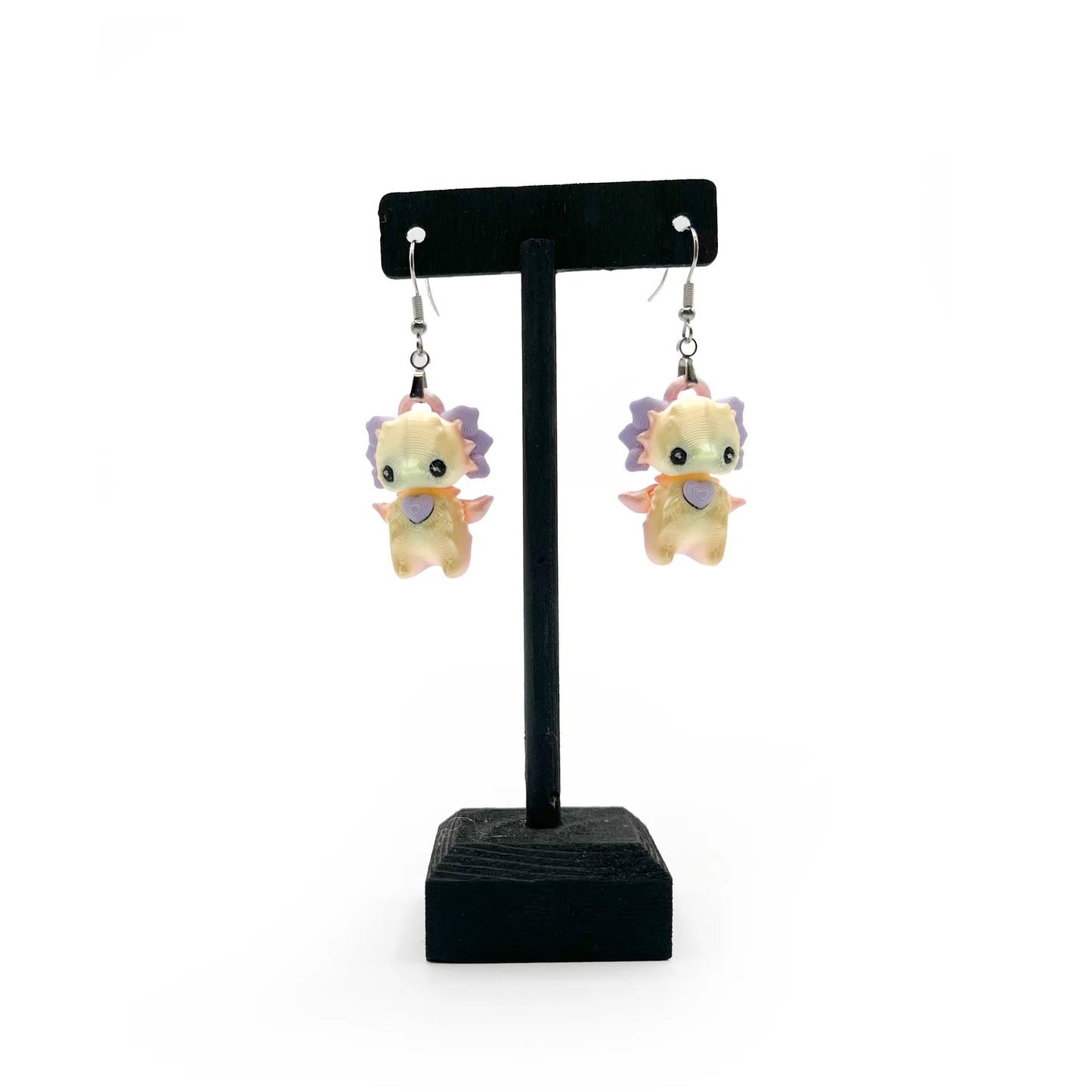 Cute 3D Printed Earrings – Bookish & Kawaii Dangle Charms – view 78