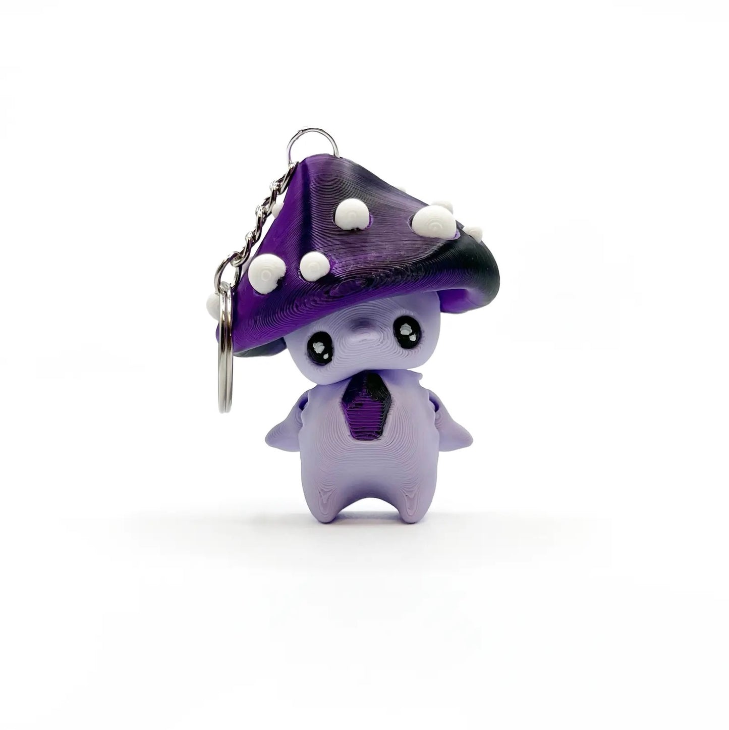 3D Printed Adorably Spooky and Cute Keychains | Kawaii Goth Accessories