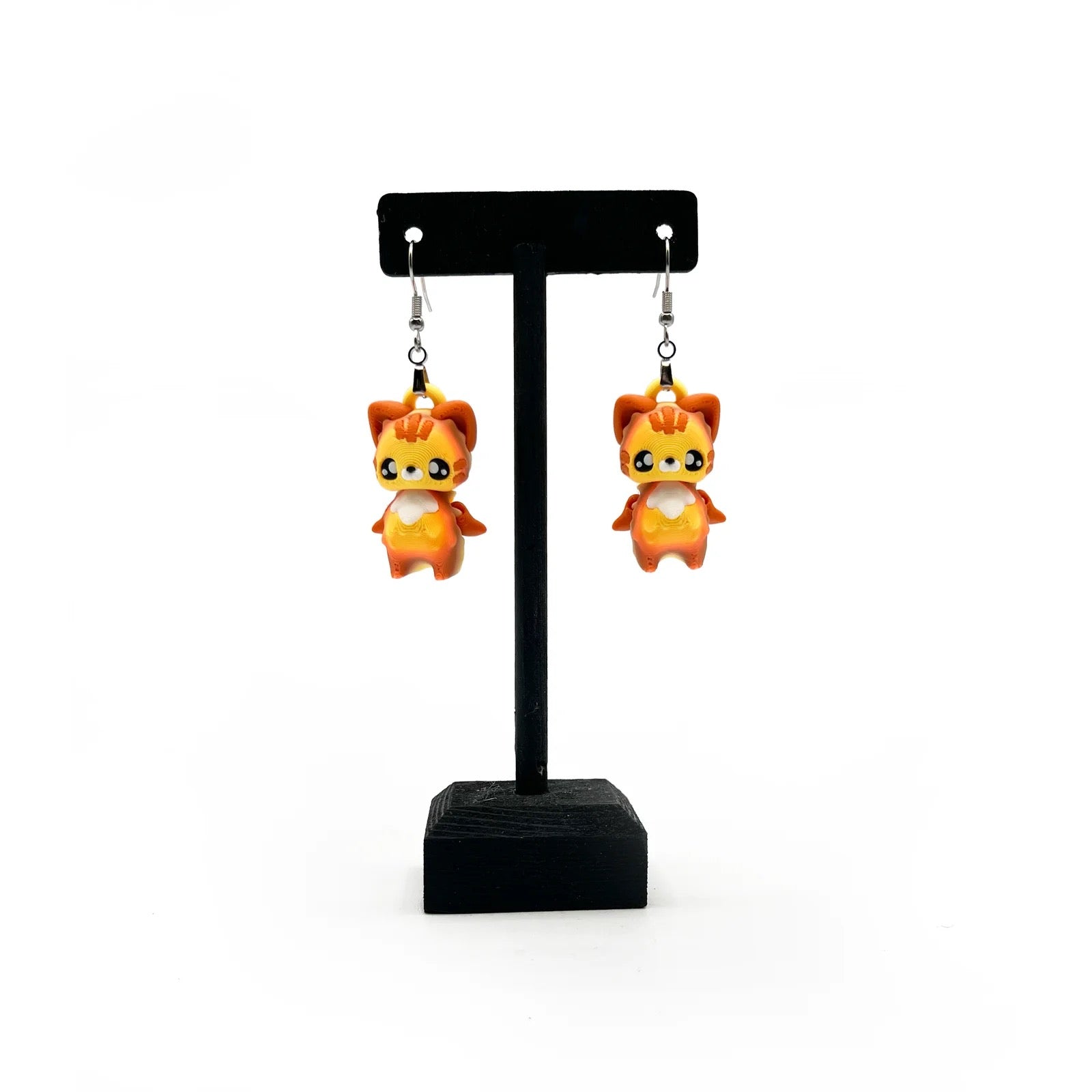 Cute 3D Printed Earrings – Bookish & Kawaii Dangle Charms – view 74