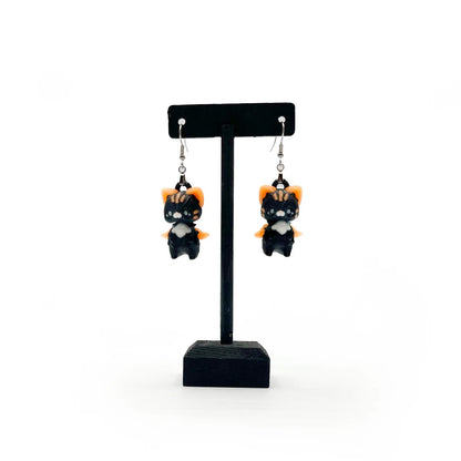 Cute 3D Printed Earrings – Bookish & Kawaii Dangle Charms – view 73