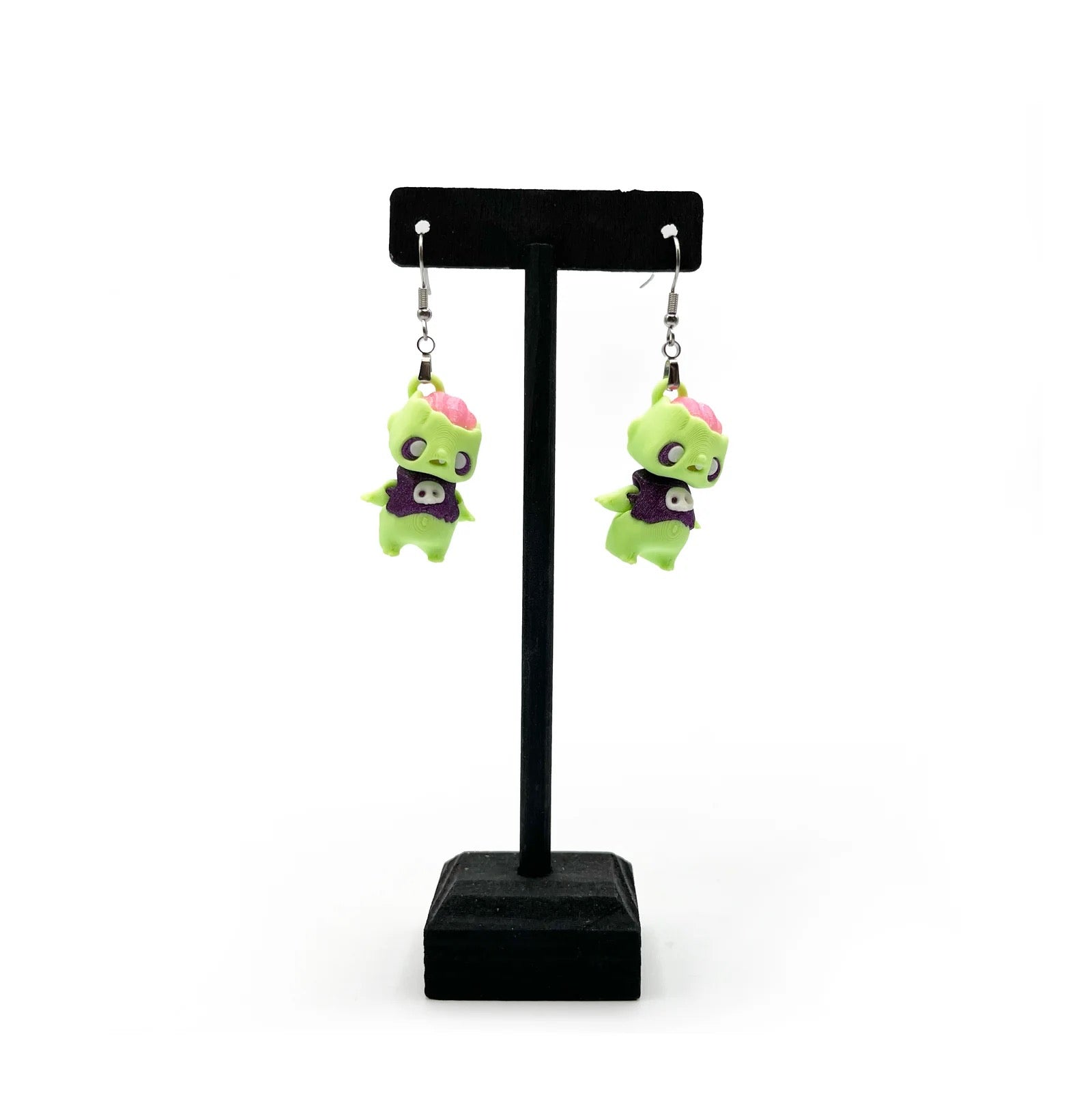 Cute 3D Printed Earrings – Bookish & Kawaii Dangle Charms – view 65