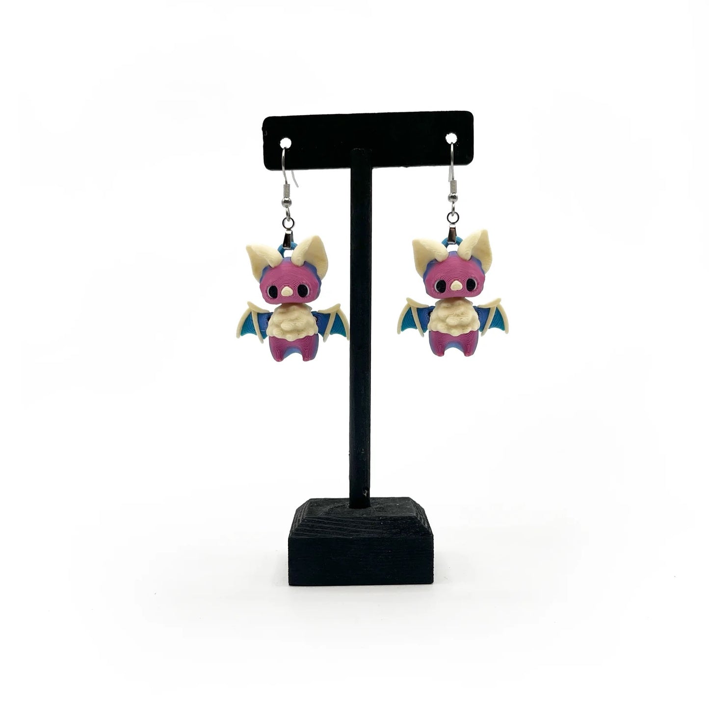 Cute 3D Printed Earrings – Bookish & Kawaii Dangle Charms – view 20