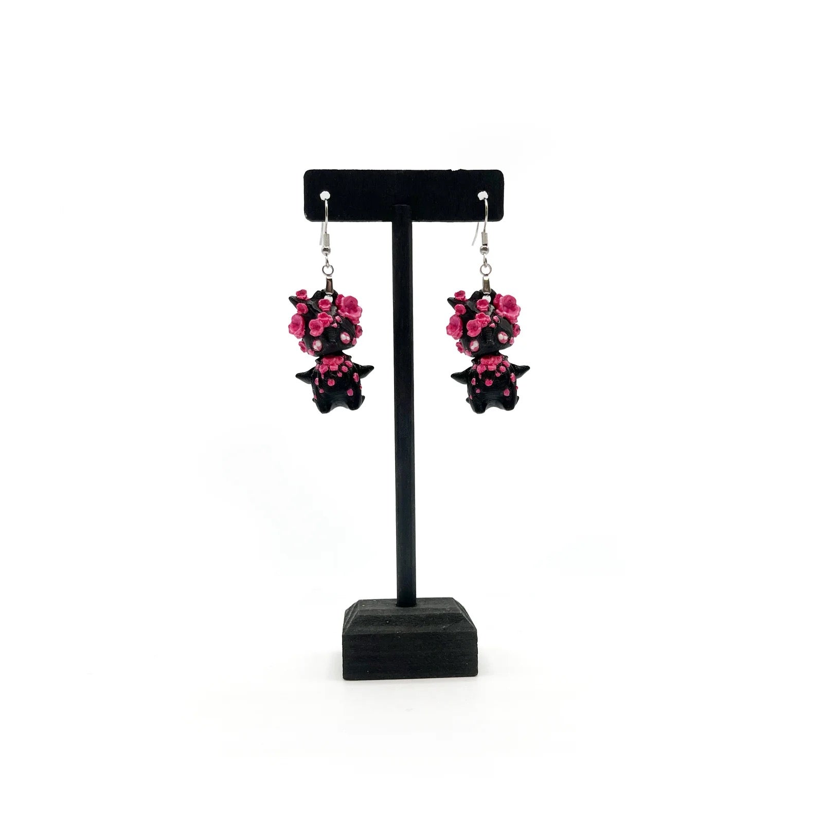 Cute 3D Printed Earrings – Bookish & Kawaii Dangle Charms – view 71