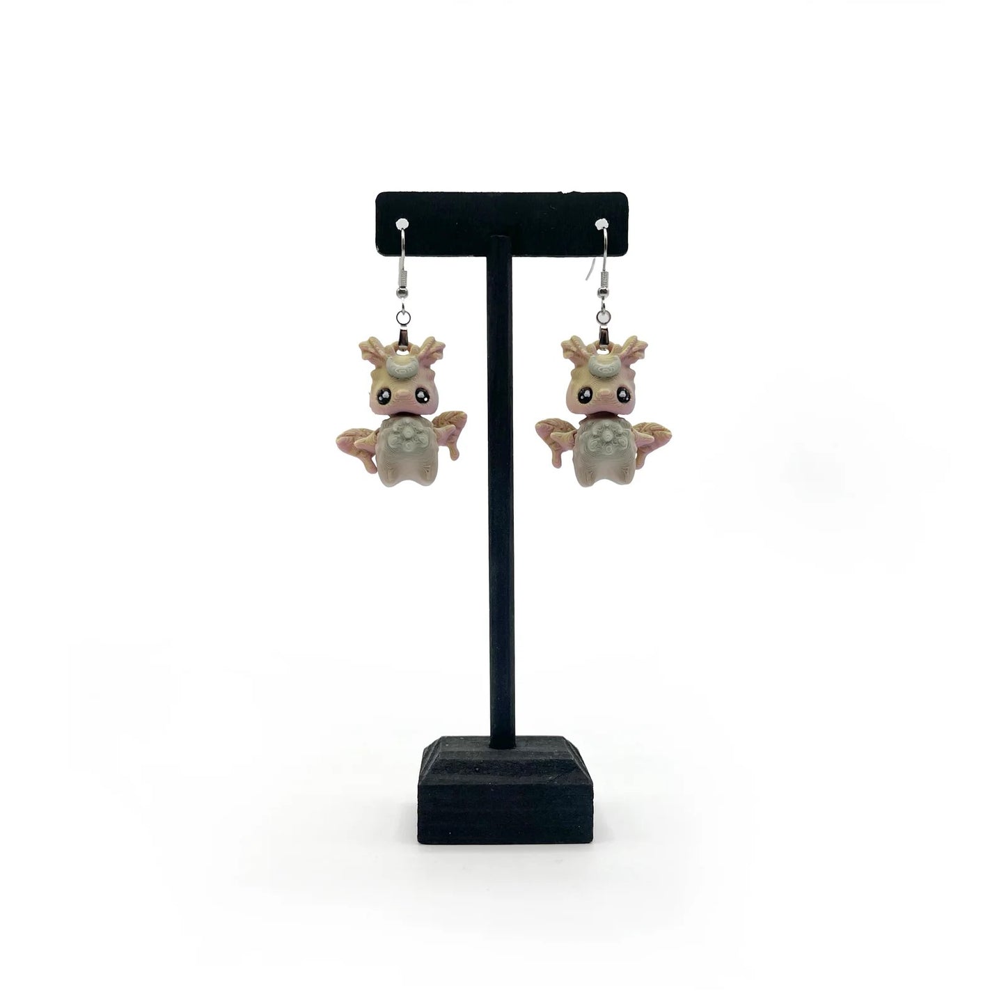 Cute 3D Printed Earrings – Bookish & Kawaii Dangle Charms – view 68