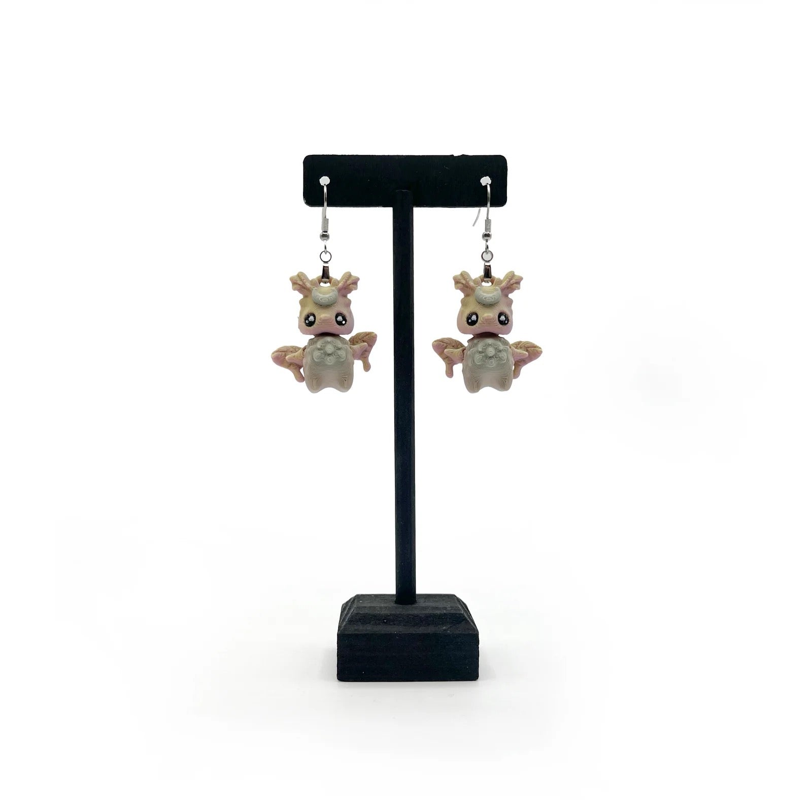 Cute 3D Printed Earrings – Bookish & Kawaii Dangle Charms – view 68