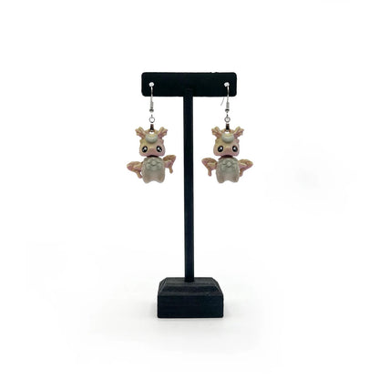 Cute 3D Printed Earrings – Bookish & Kawaii Dangle Charms – view 68