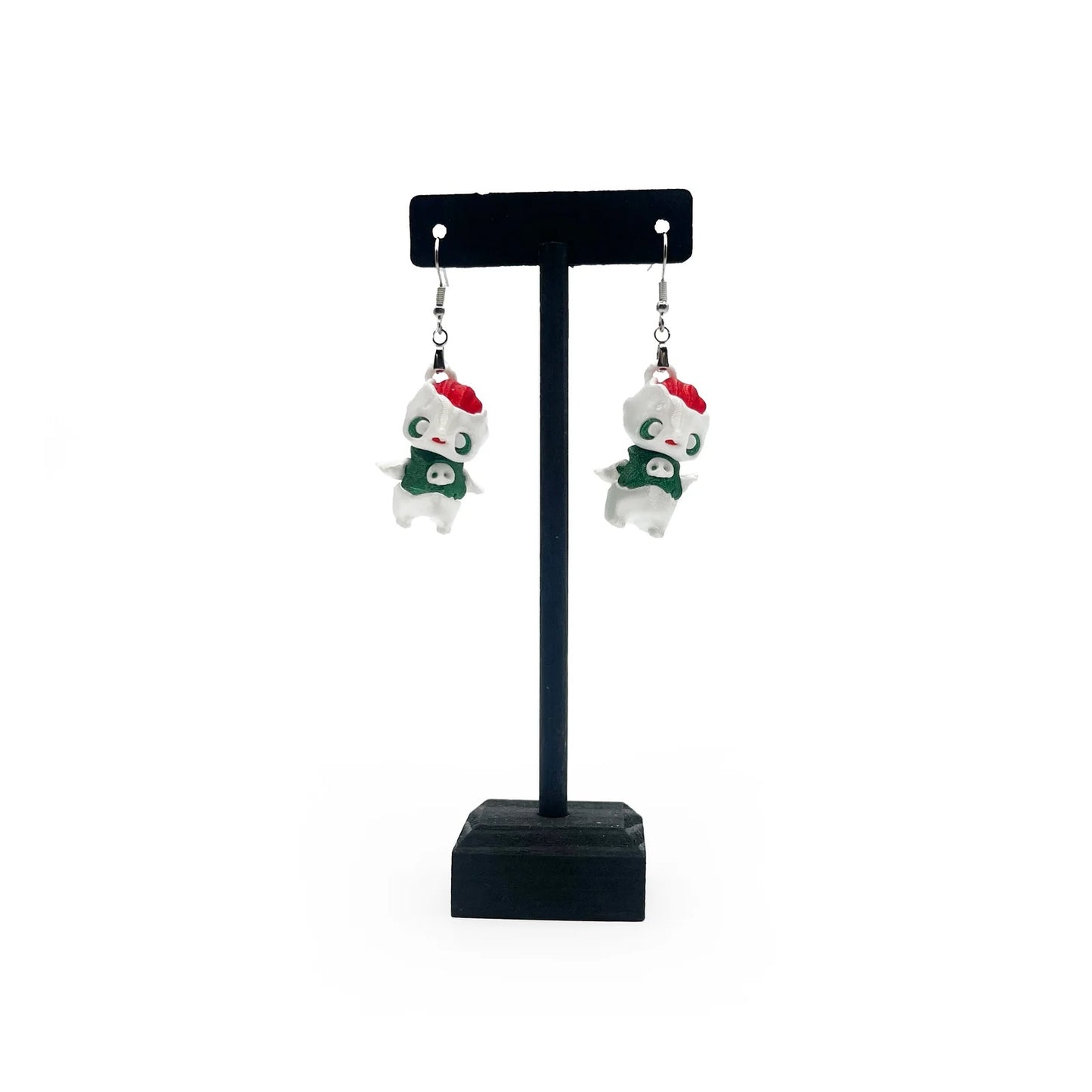 Cute 3D Printed Earrings – Bookish & Kawaii Dangle Charms – view 29