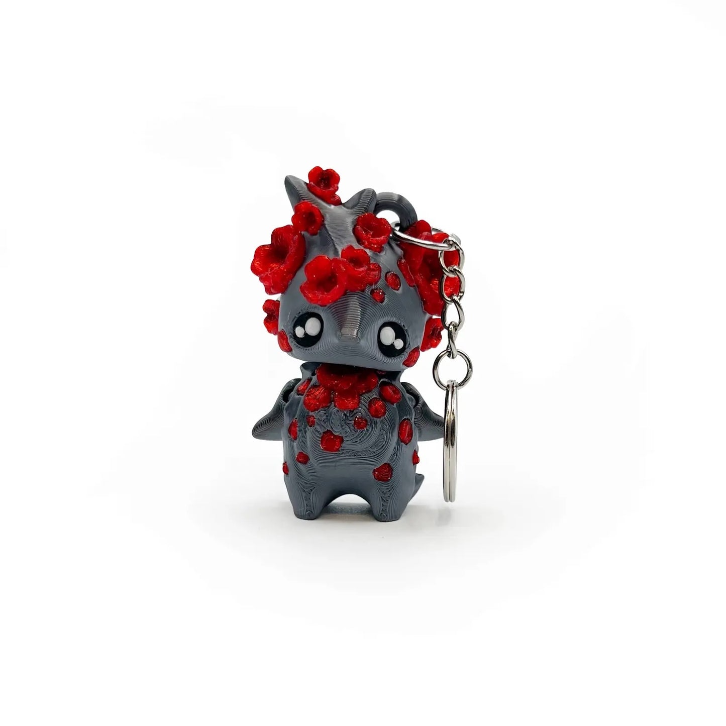 3D Printed Adorably Spooky and Cute Keychains | Kawaii Goth Accessories