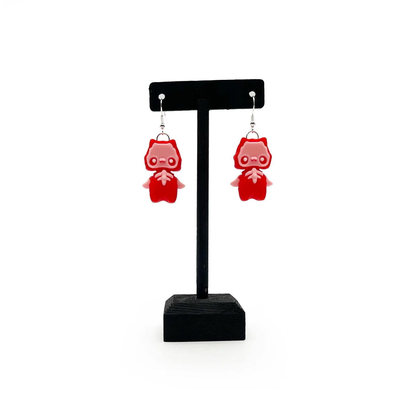 Cute 3D Printed Earrings – Bookish & Kawaii Dangle Charms – view 14