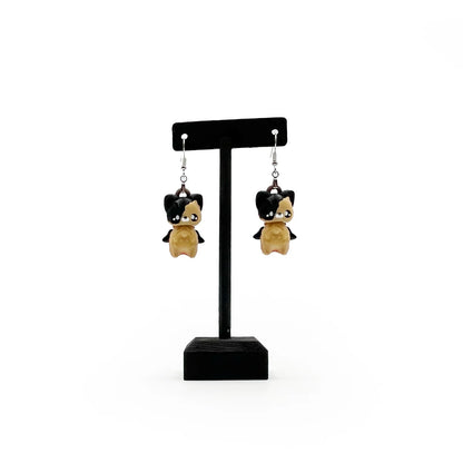 Cute 3D Printed Earrings – Bookish & Kawaii Dangle Charms – view 30